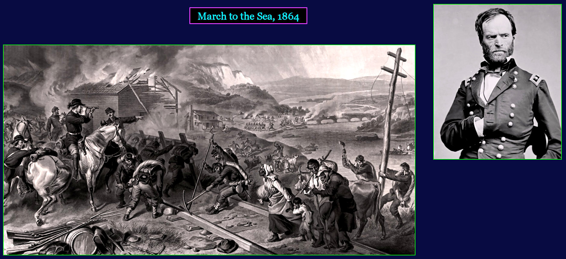 Sherman's March to the Sea, 1864